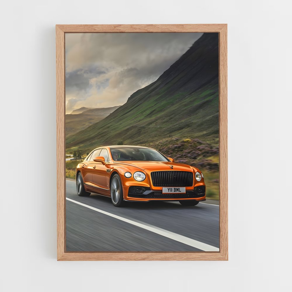 Poster Flying spur Bentley (vue 4)